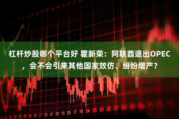 杠杆炒股哪个平台好 瞿新荣：阿联酋退出OPEC，会不会引来其他国家效仿、纷纷增产？