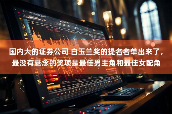 国内大的证券公司 白玉兰奖的提名名单出来了，最没有悬念的奖项是最佳男主角和最佳女配角